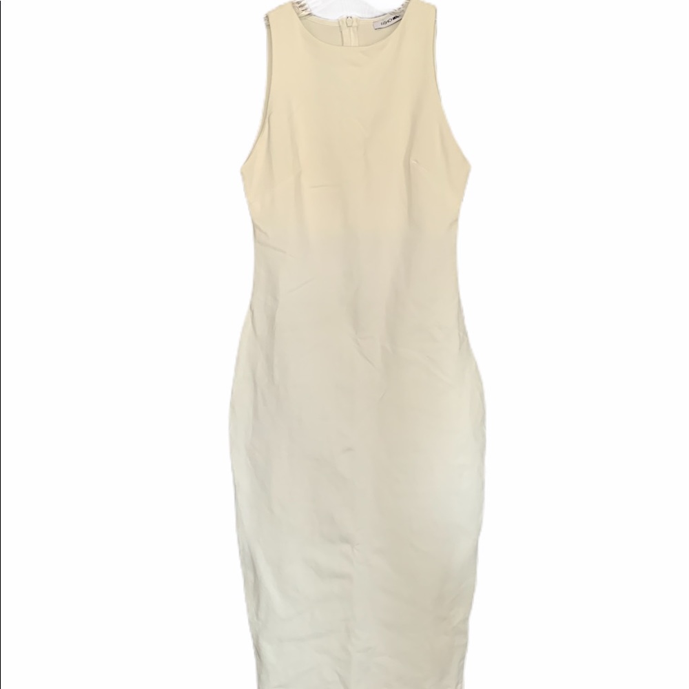 Fashion Nova White Midi Dress
